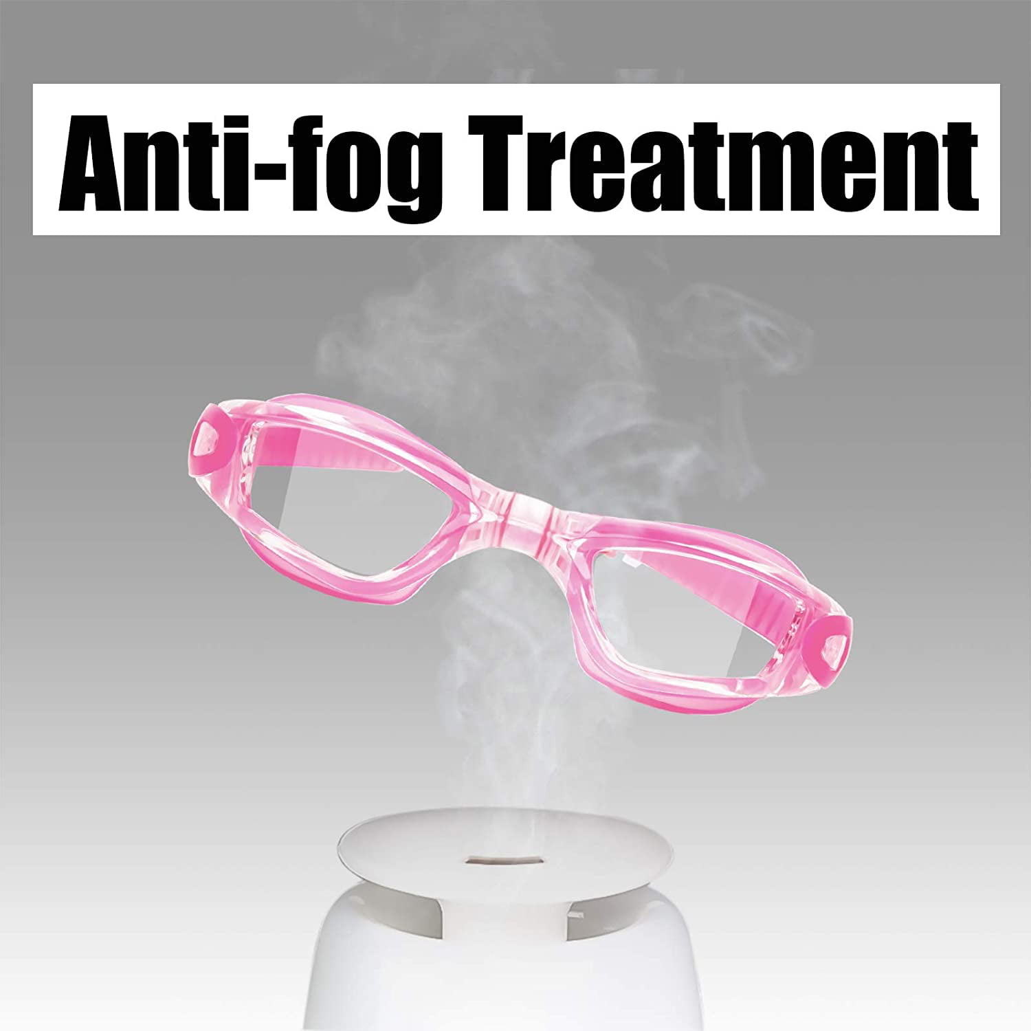 Vorshape Swim Goggles Pack of 2 Swimming Goggle No Leaking Anti Fog UV 