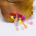 thumbnail image 5 of BodyJewelryOnline 10 FLEXI Curved Barbell Cartilage Eyebrow Lip Conch Labret Lip Bridge Daith, 5 of 5