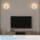 thumbnail image 5 of Lámpara De Araña De Luz De Techo De Acrílico De Alto Brillo, Diseño Moderno Para Sala De Estar, Dormitorio, Cocina Eigraketly HA026868-01, 5 of 5