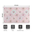 thumbnail image 5 of Pioneer Flower Floral Print Pattern Door Rugs,Washable Non Slip Door Mats Indoor,Decorative Door Mats,Entry Mat Indoor for Entrance,Bedroom,Kitchen,Bathroom,20"x32", 5 of 6