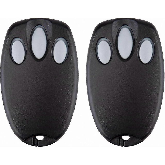 2-Pack Universal Garage Door Remote Transmitter Compatible with Chamberlain LiftMaster Motorlift Merlin Models