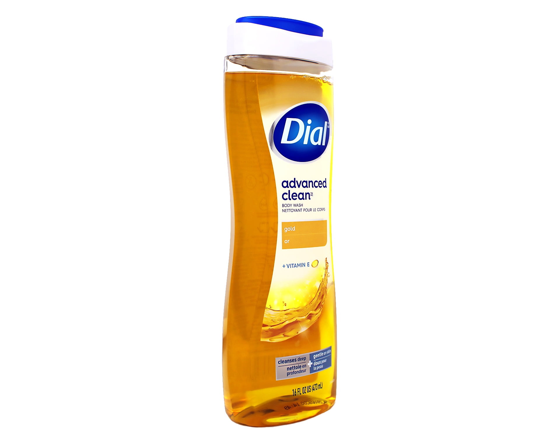 Dial Advanced Clean Gold Body Wash, 16 fl oz (Pack of 4)