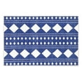 thumbnail image 5 of Sussexhome Diamond Collection 2 x 3 Foot Heavy Duty Low Pile Rug Runner - Ultra-Thin Non Slip Area Rug - Washable Cotton Indoor Rug for Front Door Foyer Rug for Entryway, 5 of 9