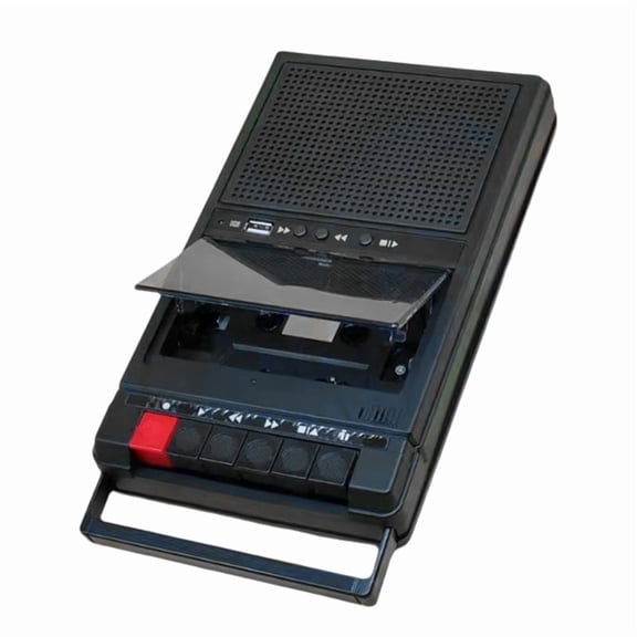 Multifunction Retro Portable Handheld Tape USB Player Cassette Recorder Music Player Built-in Bluetooth Speakers