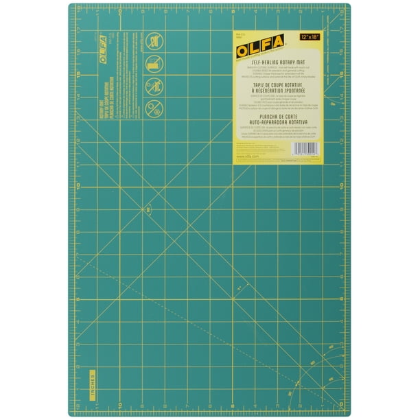 OLFA 9880 RMCG 12Inch x 18Inch SelfHealing DoubleSided Rotary Mat