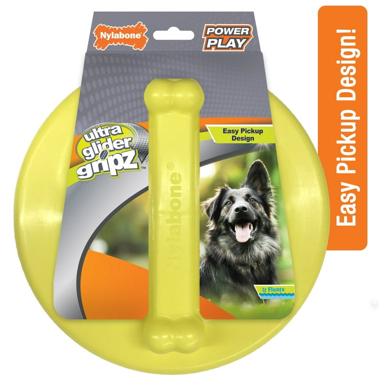 Nylabone Power Play Ultra Glider Gripz Dog Flying Disc Large/Giant