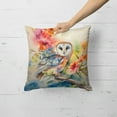 thumbnail image 2 of Barn Owl Throw Pillow 18 in x 18 in, 2 of 5
