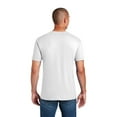thumbnail image 4 of Gildan Softstyle Men's Cotton T-Shirt, White 6-Pack, Short Sleeve Crew Neck, Modern Fit, Sizes S-3XL, 4 of 5