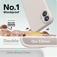 thumbnail image 4 of Funda de teléfono LOVE 3000 diseñada para iPhone 16 6.1 de silicona, 4 of 7