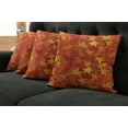 thumbnail image 2 of Ambesonne Orange Throw Pillow Cover 4 Pack, Nature Designs, 18", Burnt Orange, 2 of 6