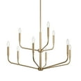 thumbnail image 3 of 52720CPZ Kichler Lighting Madden - 9 Light Chandelier-25.5 Inches Tall and 32 Inches Wide-Champagne Bronze Finish, 3 of 7