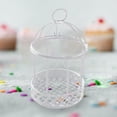 thumbnail image 2 of Jaula para pájaros DYNWAVEMX organizador de maquillaje soporte para cupcakes, 2 of 7