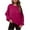 Hot Pink, variant on Xunlbb Sweatshirt for Women,Women's Fall Fashion Casual Long Sleeve Crewneck Sweatshirt Loose Fit Pullover Tops Fashion,S-2XL