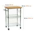 thumbnail image 7 of TRINITY EcoStorage® Bamboo Kitchen Cart, 7 of 7