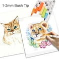 thumbnail image 4 of Dual Brush Markers Pens for Coloring,72 Colors Artist Set, Fine & Brush Tip Art Markers for Kids Adult Coloring Books Bullet Journal Note Taking Lettering Drawing Craft Supplies, 4 of 6
