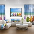thumbnail image 3 of Designart - Adirondack Beach Chairs - Seashore Photo Framed Canvas Art Print, 3 of 4