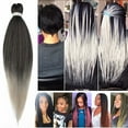 thumbnail image 5 of Benehair Ombre Jumbo Braids Hair Extensions 26" Afro Box Braiding Crochet Twist Braided Ponytail for Woman, 5 of 9