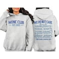 thumbnail image 2 of WDNC Club Sweatshirt We Do Not Care Club Hoodie, 2 of 8