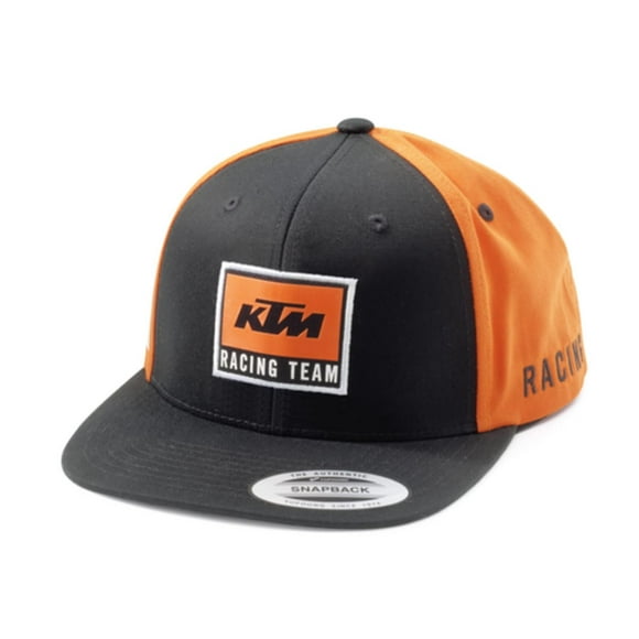 Gorra KTM Team Flat OS (2024) 3PW240003700 Negro/Naranja