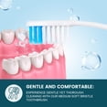thumbnail image 4 of Cepillo de dientes Navona desechable para niños con cerdas suaves, 50 unidades, envuelto individualm, 4 of 7