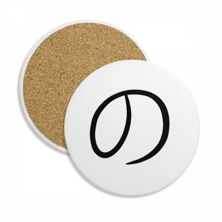 

Japanese Hiragana Character NO Coaster Cup Mug Tabletop Protection Absorbent Stone