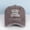 Brown, variant on RETIRED 2026 NOT MY PROBLEM ANYMORE Letter Embroidered Color Block Trucker Hat Unisex Adjustable Cotton Breathable Fashion Cap for Travel Daily Wear