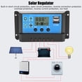 thumbnail image 4 of Controller, Solar Regulator, 5V Output 10A Off Grid Solar System Outdoor LED Household Supplies Garden Landscape Light, 4 of 8