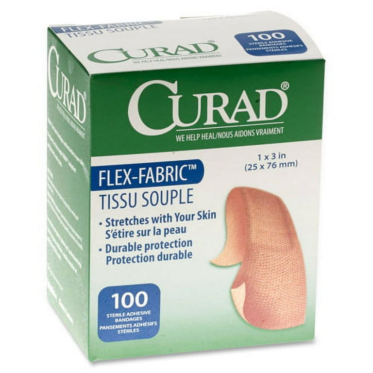 Medline Comfort Cloth Adhesive Fabric Bandages - 1 Medline Comfort Cloth Adhesive Fabric Bandages - 1
