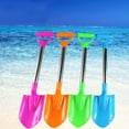 thumbnail image 2 of Kids Snow Shovel Toy with Ergonomic Handle for Outdoor Cleaning Use 3pcs Assorted Color PE, 2 of 8