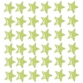 thumbnail image 3 of 100 Uds. Pegatinas de estrellas coloridas pegatinas de pared que brillan pegatinas de pared de estrellas de plástico parche calcomanía Kits de decoración para fiestas Amarillo 3.8 CM 70 piezas Billuyoard HA004699-05, 3 of 6