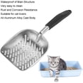 thumbnail image 4 of Pets Litter Scooper, Light Weight Rust Proof Upgraded Cat Litter Shovel for Cat Litter Box, 4 of 8