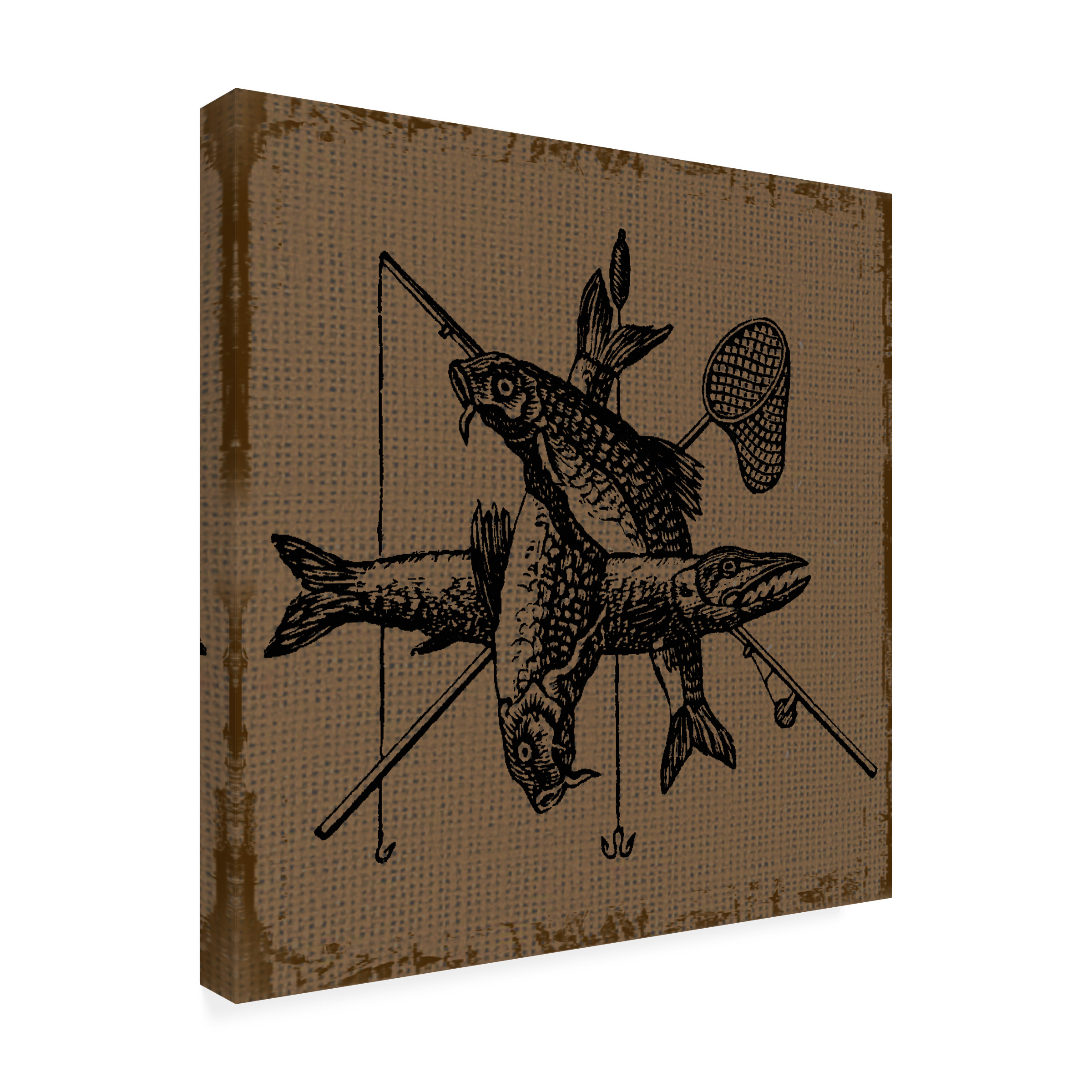 Wilderness Lodge 10' Canvas Art by Jean Plout
