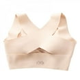 thumbnail image 1 of Humpback Corrected Seamless Latex Underwear Two-in-One Gathering Adjustable Front Buckle Underwireless Gather Bra New, 1 of 6