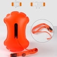 thumbnail image 3 of Double Air Bag Back Float Boat Throwable Flotation Device High Buoyancy Waterproof Cushion with Strap, 3 of 5