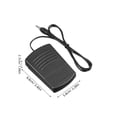 thumbnail image 2 of BEADCEST 2Ud Pedal Para Máquina De Coser Hogar Pie Controlador Con Cable Negro Antideslizante, 2 of 6