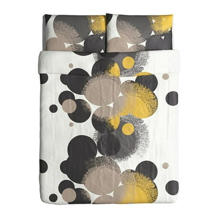 Ikea Bolltistel Duvet Cover And Pillowcases Full Queen Yellow