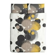 IKEA Bolltistel Duvet Cover and Pillowcases Full/Queen Yellow