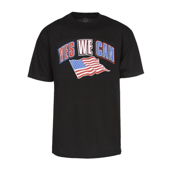 Men's YesWe Can! Graphic T-Shirt - Black , Large