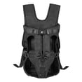 thumbnail image 1 of Mochilas transportadoras para perros delanteras para mascotas, mochila ajustable para perros, portador de pecho para perros de fácil ajuste con piernas afuera para perros medianos y pequeños, 1 of 7