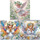 thumbnail image 1 of Kit Con Forma Especial Parcial DIY 5D Ángel 30x30cm, 1 of 9
