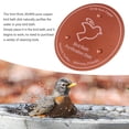 thumbnail image 3 of Pure Copper Water Cleaner, All Season Use Compact Triple Point Support Efficient 1mm Thick Bird Bath Copper Disk  for Outdoor A,B,C,D, 3 of 7