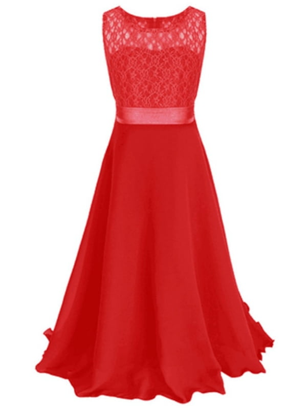 red cocktail dress for kids