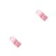 thumbnail image 3 of Bewildely Colgador de ropa extensible Organzier ahorro de espacio en cascada ganchos de conector multipropósito gancho de enlace de carga rosa Rosado 2piezas, 3 of 6