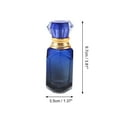 thumbnail image 4 of Unique Bargains 1 Pc Elegant Perfume Bottles for Bathroom 1.01oz Blue-Black Gradient, 4 of 6