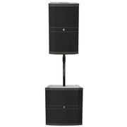 Mackie DRM212-P 1600w 12" DJ PA Speaker+18" Passive Subwoofer+Air Assist Mount