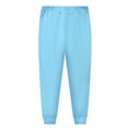 thumbnail image 1 of 110 à 170 Pyjamas à Pantalon Long pour Garçons et Filles 1 à 14 Ans Pyjamas de Couleur Unie Bleu Pâle, 1 of 2