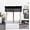 Black, variant on Gorgeous Home Linen 1-Pc S18 Yellow Luxury Straight Semi-Sheer Faux Silk Window Curtain Valance Rod Pocket on Top 55" wide X 18" long