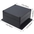 thumbnail image 2 of Caja de conexiones Zulkit IP65 impermeable ABS 16x16x9 cm, 2 of 8