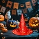 thumbnail image 4 of Sombrero de bruja de Halloween para adultos y niños Sombreros clásicos negros puntiagudos con accesorios de disfraz de estrella para mujeres y hombres Fiesta de Halloween, 4 of 5