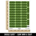 thumbnail image 2 of Duplicate Reversed Sticker Set - Light Green - Gloss Finish - 1.5" Small, 2 of 7